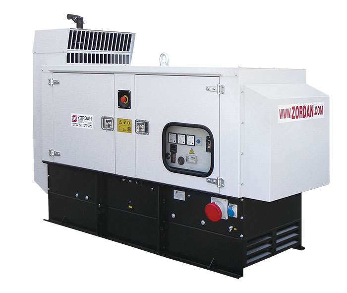 Generating sets with gas engine