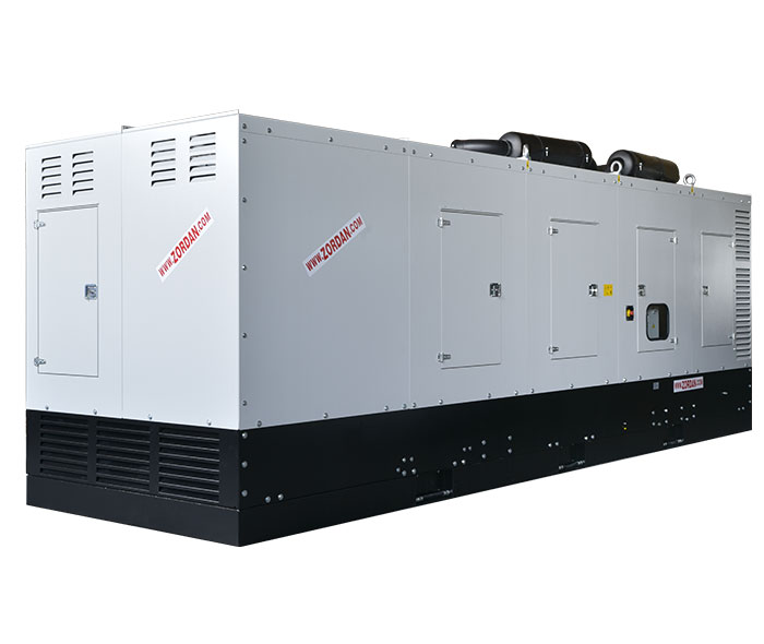 Generating sets with 1500/1800 RPM diesel engine.