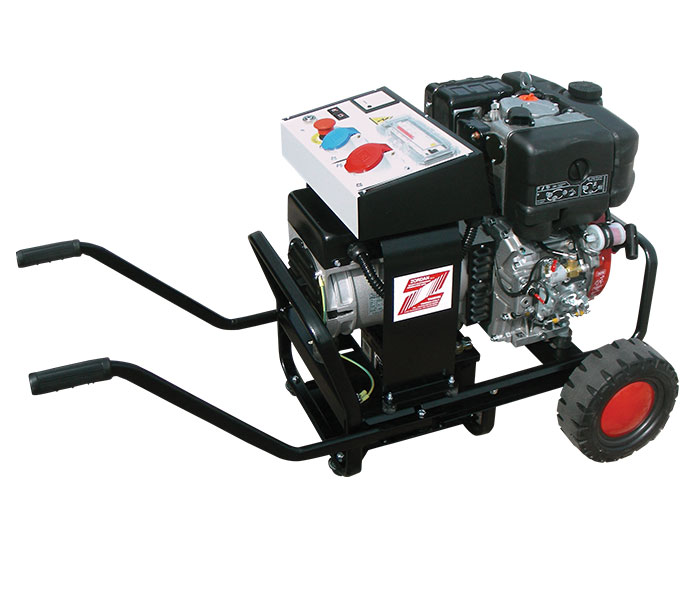 Generating sets with 3000/3600 RPM diesel engine.
